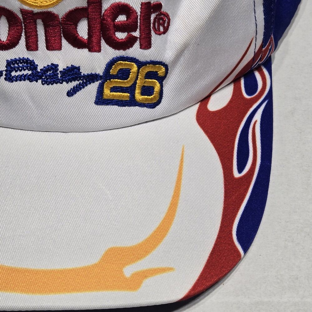 Ricky Bobby NASCAR Signed baseball Hat Wonder #26 Talladega Nights Will Ferrell - Picture 3 of 10